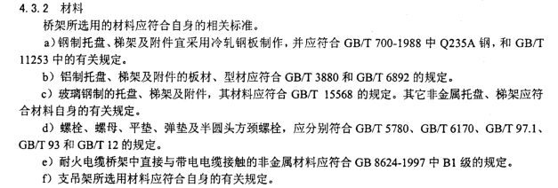 桥架材质标准